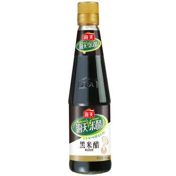 海天【黑米醋】酿造食醋酸醋 广东煲猪脚姜专用配添丁醋 450ml